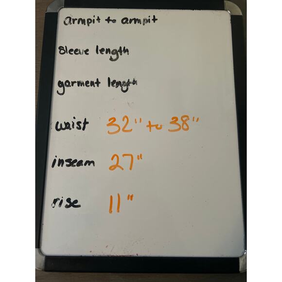 GUC Dickies Unisex Maroon Scrub Pants Elastic Waist Size Petite Large - Picture 5 of 5